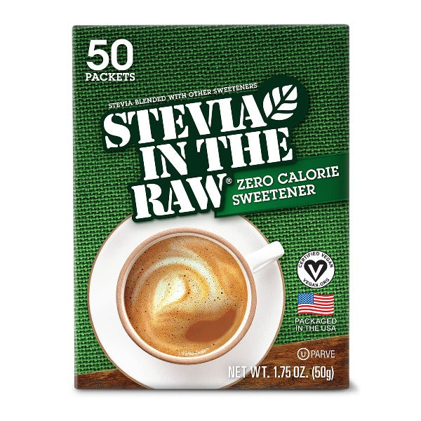 Stevla In The Raw Zero Calorie Sweetener 50 ct