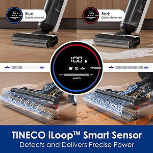 Tineco Floor One S5 Cordless Floor Washer + Pure One Mini S4 Hand Vacuum Cleaner