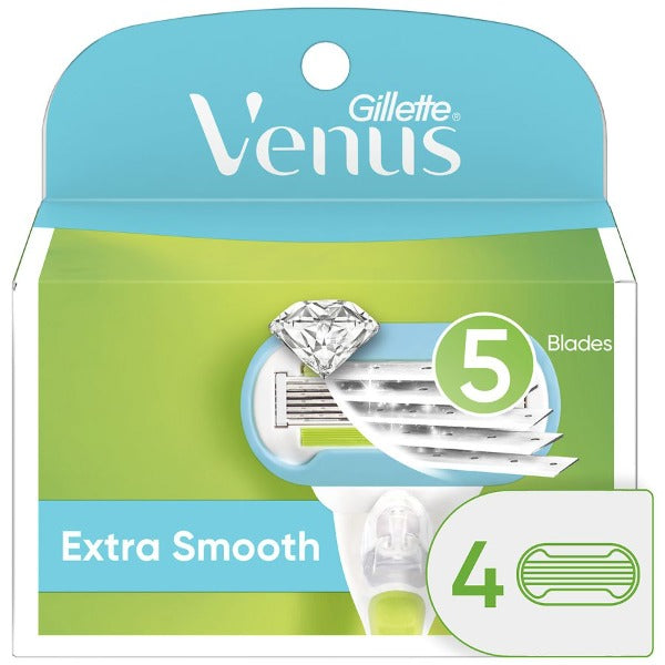 Gillette Venus Extra Smooth Razor Cartridges 4 ct