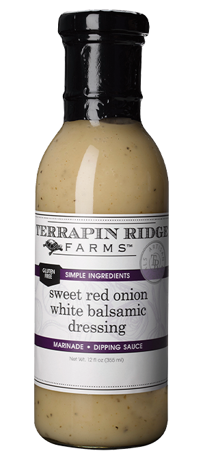 Terrapin Ridge Farms Sweet Red Onion White Balsamic Dressing 12 oz