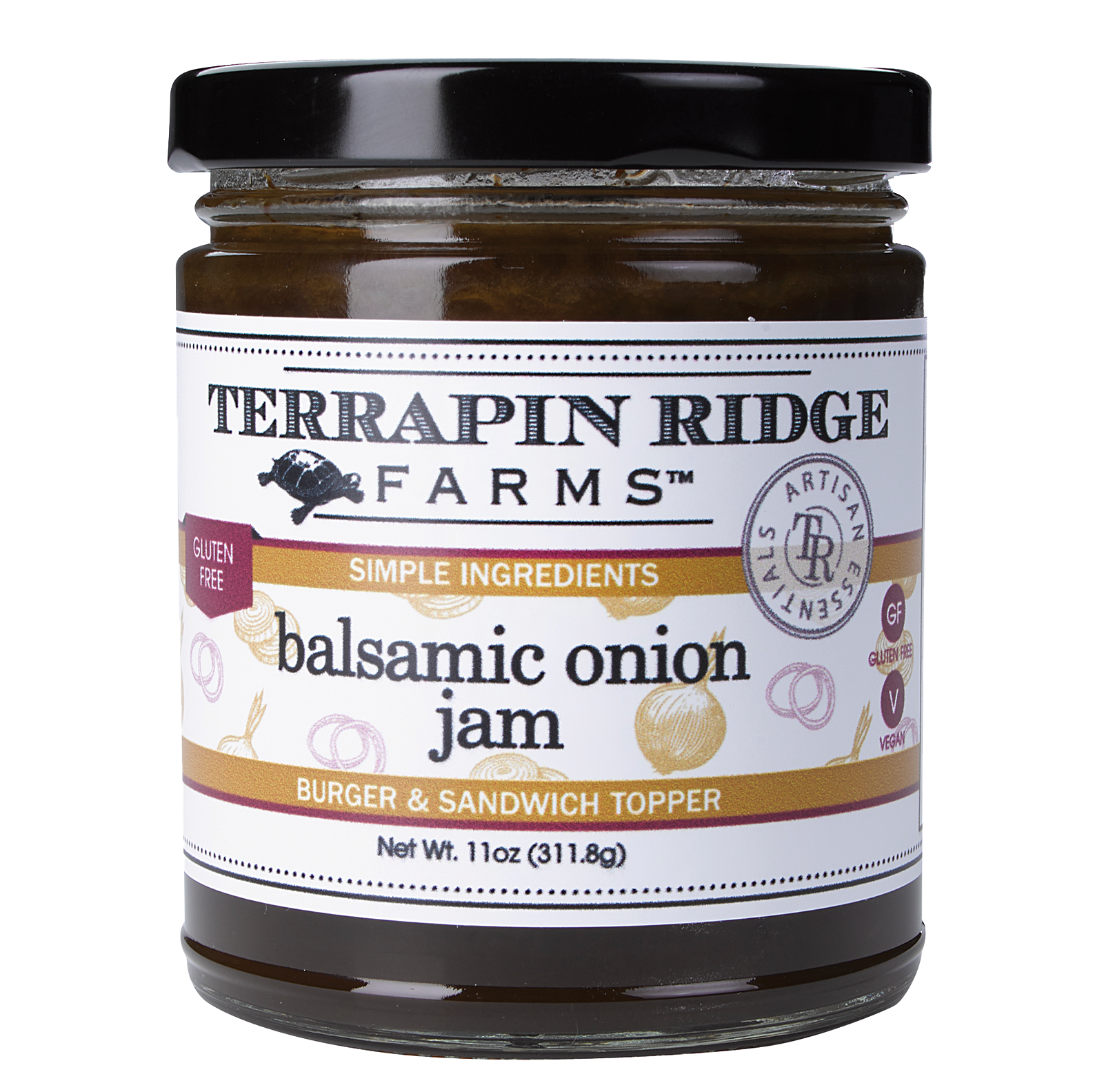 Terrapin Ridge Balsamic Onion Jam  11 oz