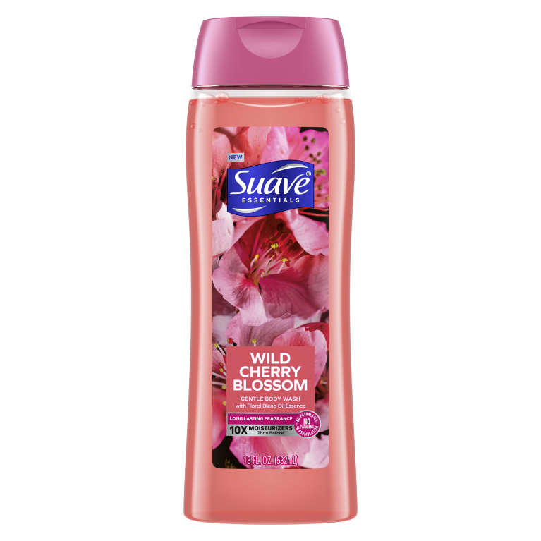 Suave Wild Cherry Blossom Body Wash  18 oz