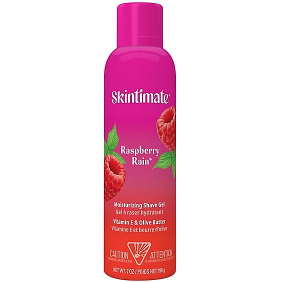 Skintimate Moisturizing Shave Gel Raspberry Rain 7oz