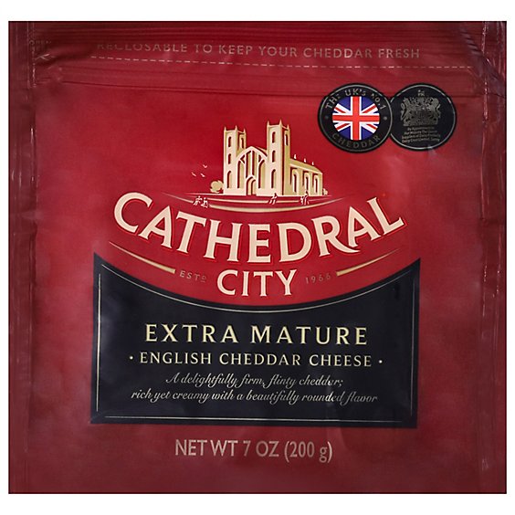 Cathedral English Mature White Cheddar 7 oz