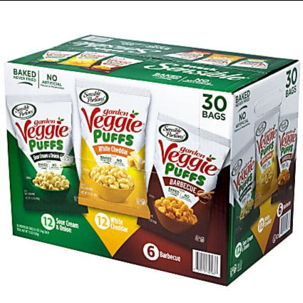 Sensible Portions Garden Veggie Puffs Variety Pack 30 ct