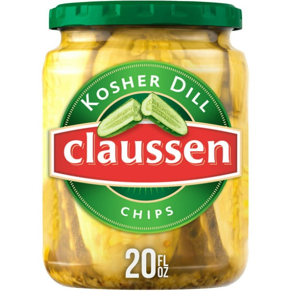 Claussen Kosher Dill Chips 20 oz