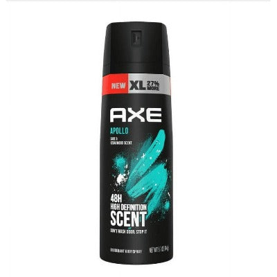 Axe Apollo Deodorant Body Spray  5.1 oz