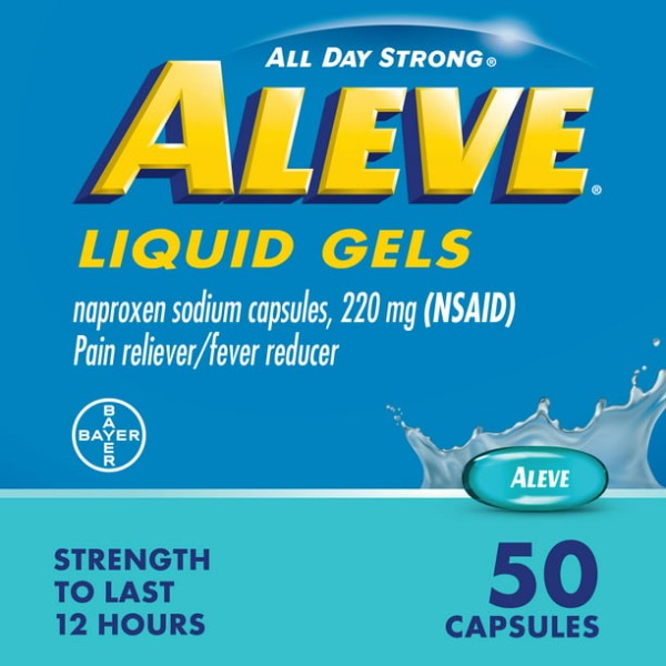 Aleve Liquid Gels 220 mg 50 ct