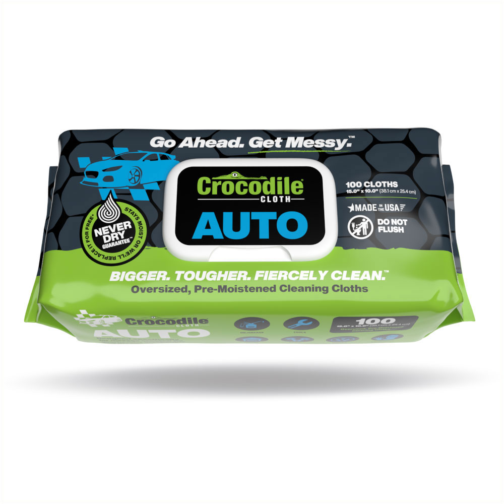 Crocodile Cloth Auto 100 ct