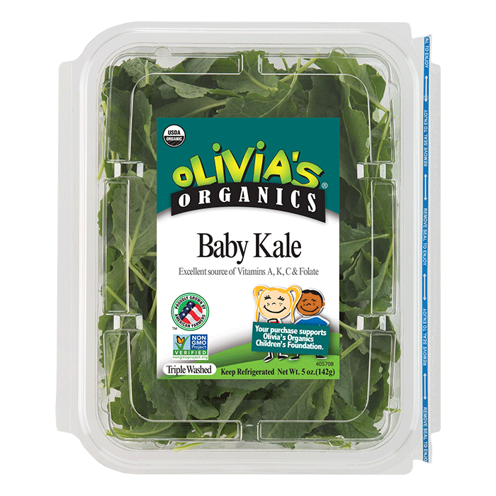 Fresh Organic Olivia's Baby Kale 5 oz