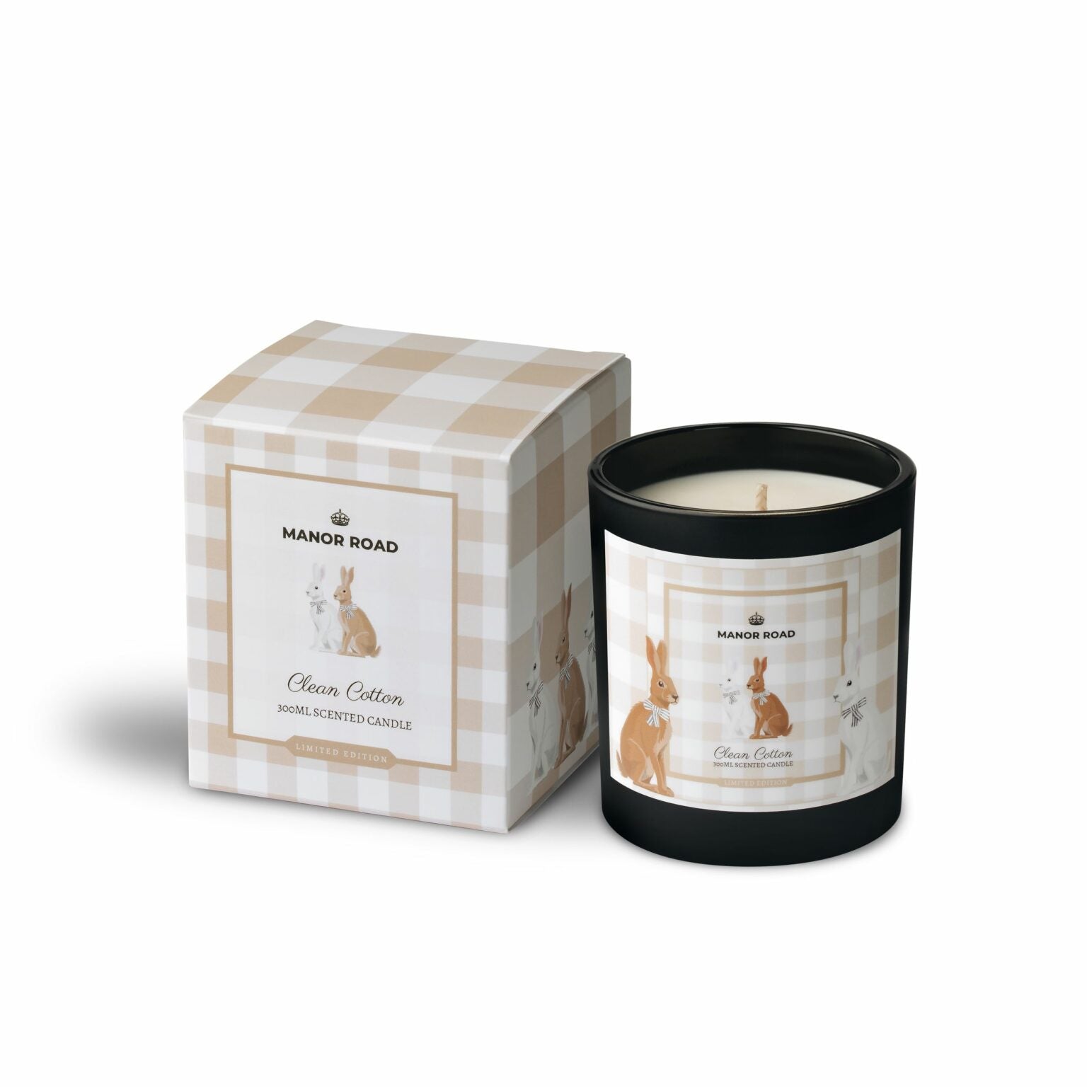 Manor Road Clean Cotton Candle 300 ML