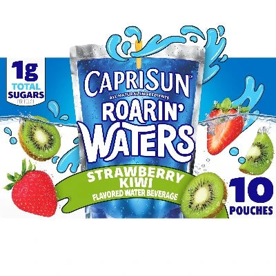 Capri Sun Roarin Waters Strawberry Kiwi Surf 10 ct