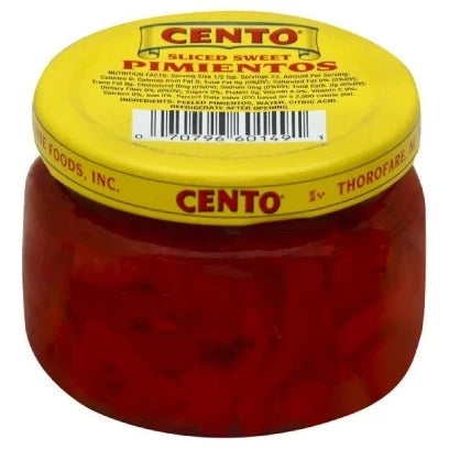 Cento Sliced Pimientos  4 oz