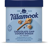 Tillamook Chocolate Chip Cookie Dough Ice Cream 48 oz