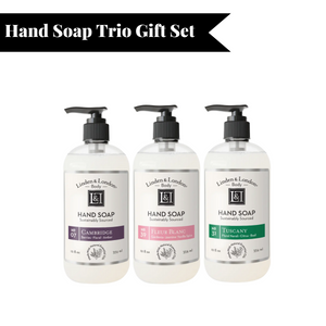 Linden & London Hand Soap Trio Gift Set