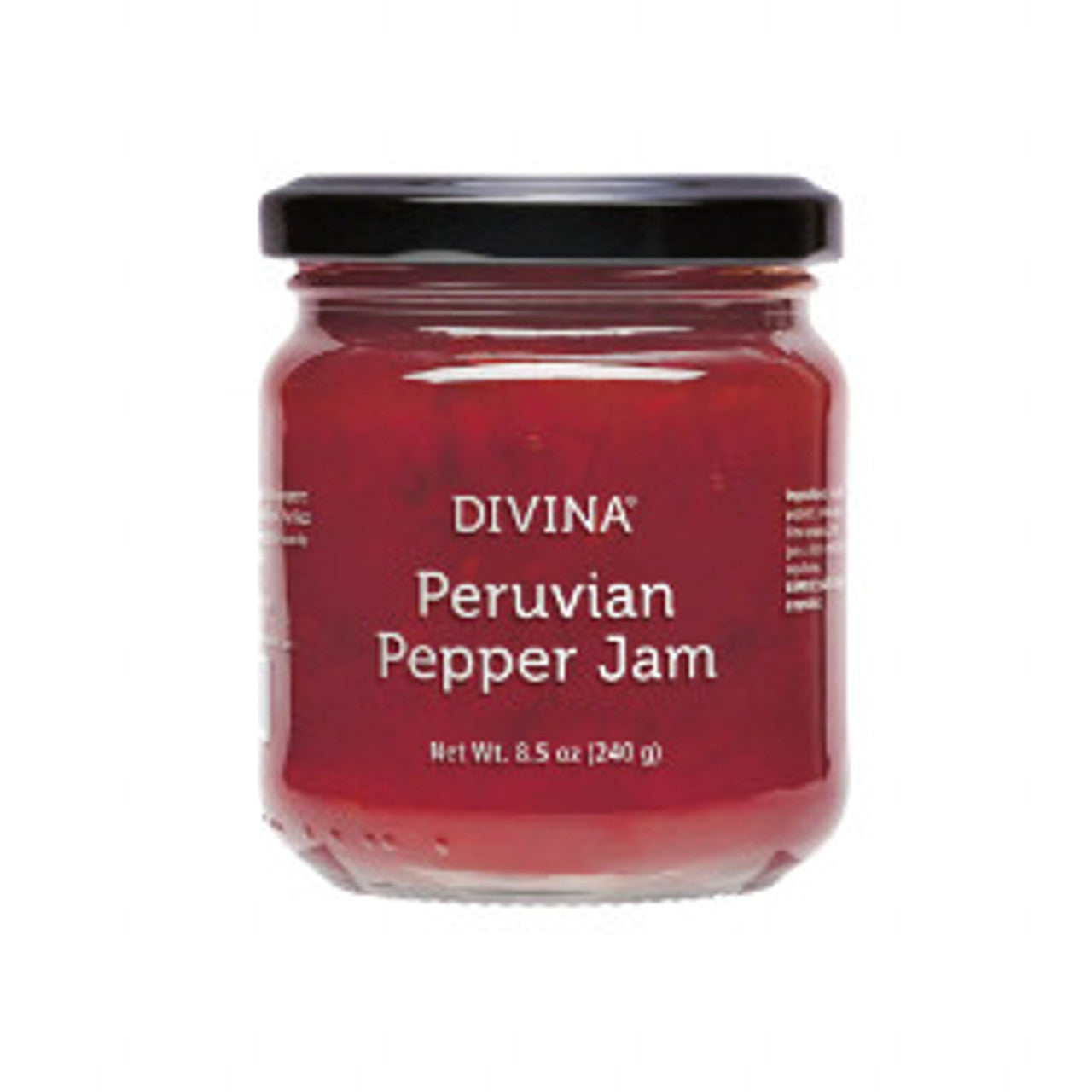 Divina Peruvian Pepper Jam  8.5 oz