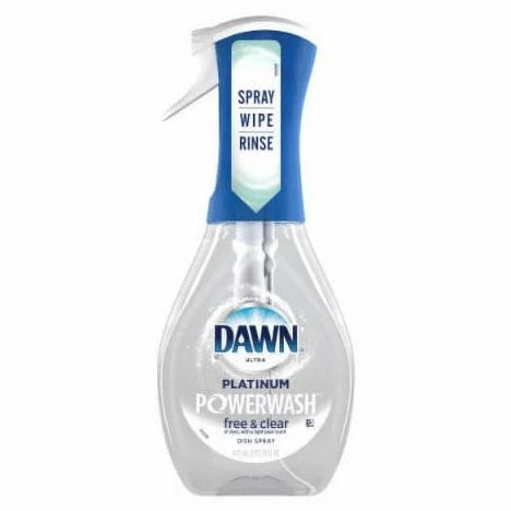 Dawn Platinum Powerwash Dish Spray Free & Clear  16 oz