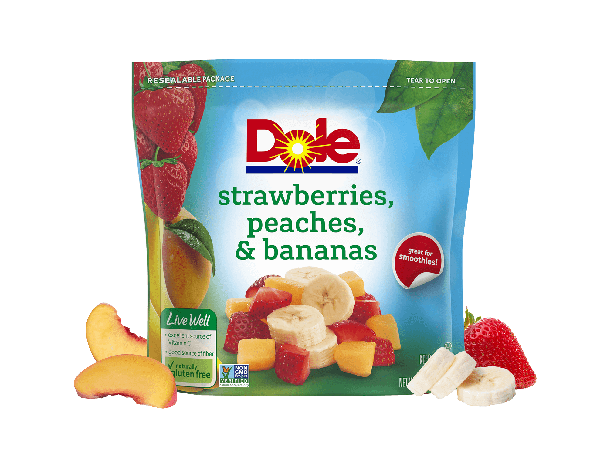 Dole Strawberry Peach Banana