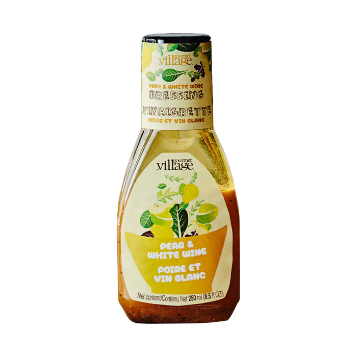 Gourmet Village Pear & White Wine Dressing Vinaigrette  8.5 fl oz