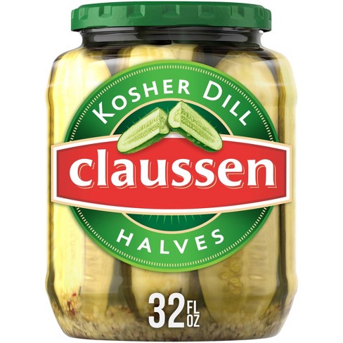 Claussen Kosher Dill Pickle Wholes 32 oz