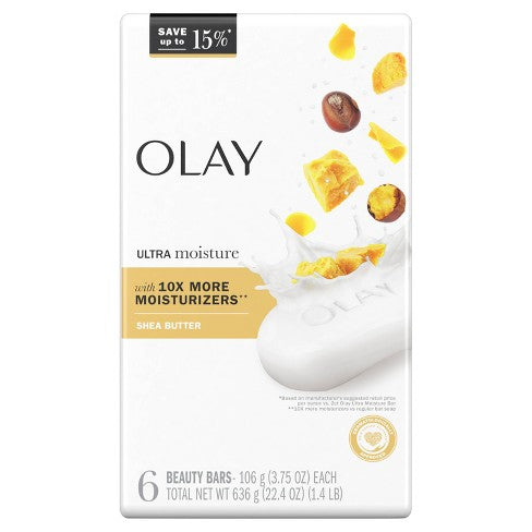 Olay Shea Butter B3 Complex Beauty Bar Soap