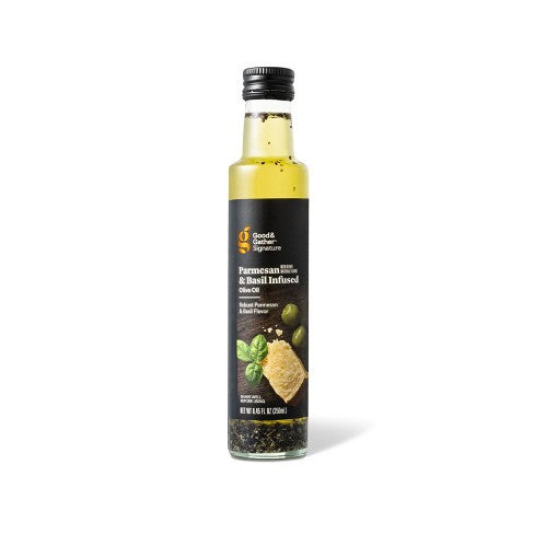 Good & Gather Parmesan & Basil Infused Olive Oil 8.45 oz