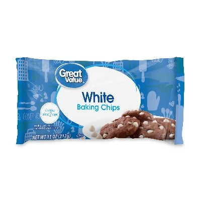 Great Value White Baking Chips 11 oz