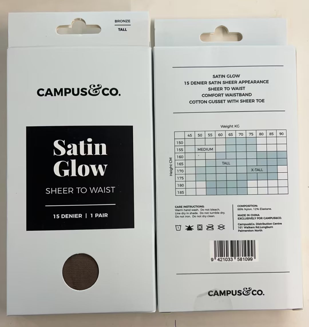 Campus & Co Satin Glow Bronze Tights