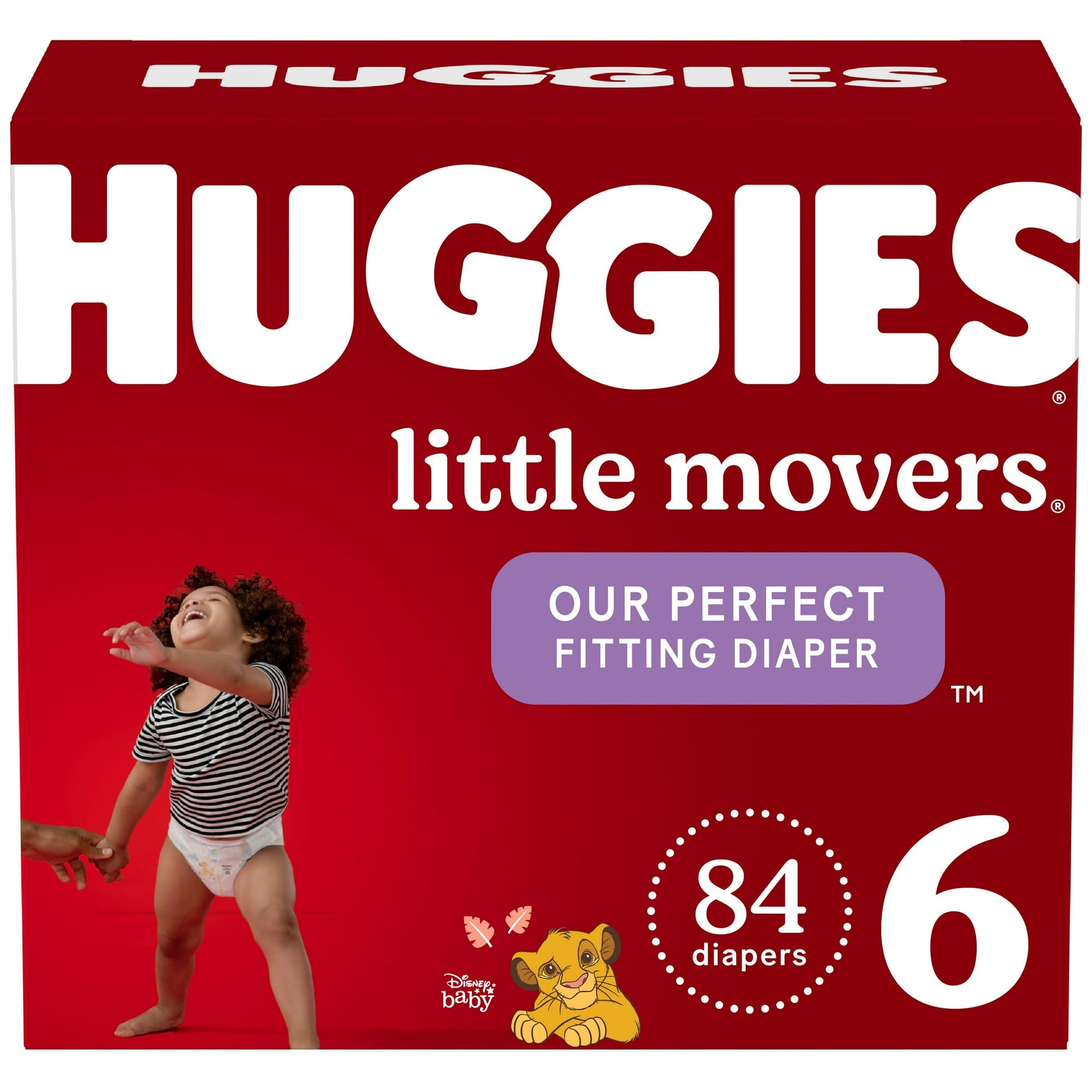 Huggies Little Movers Diapers Size 6 84 ct