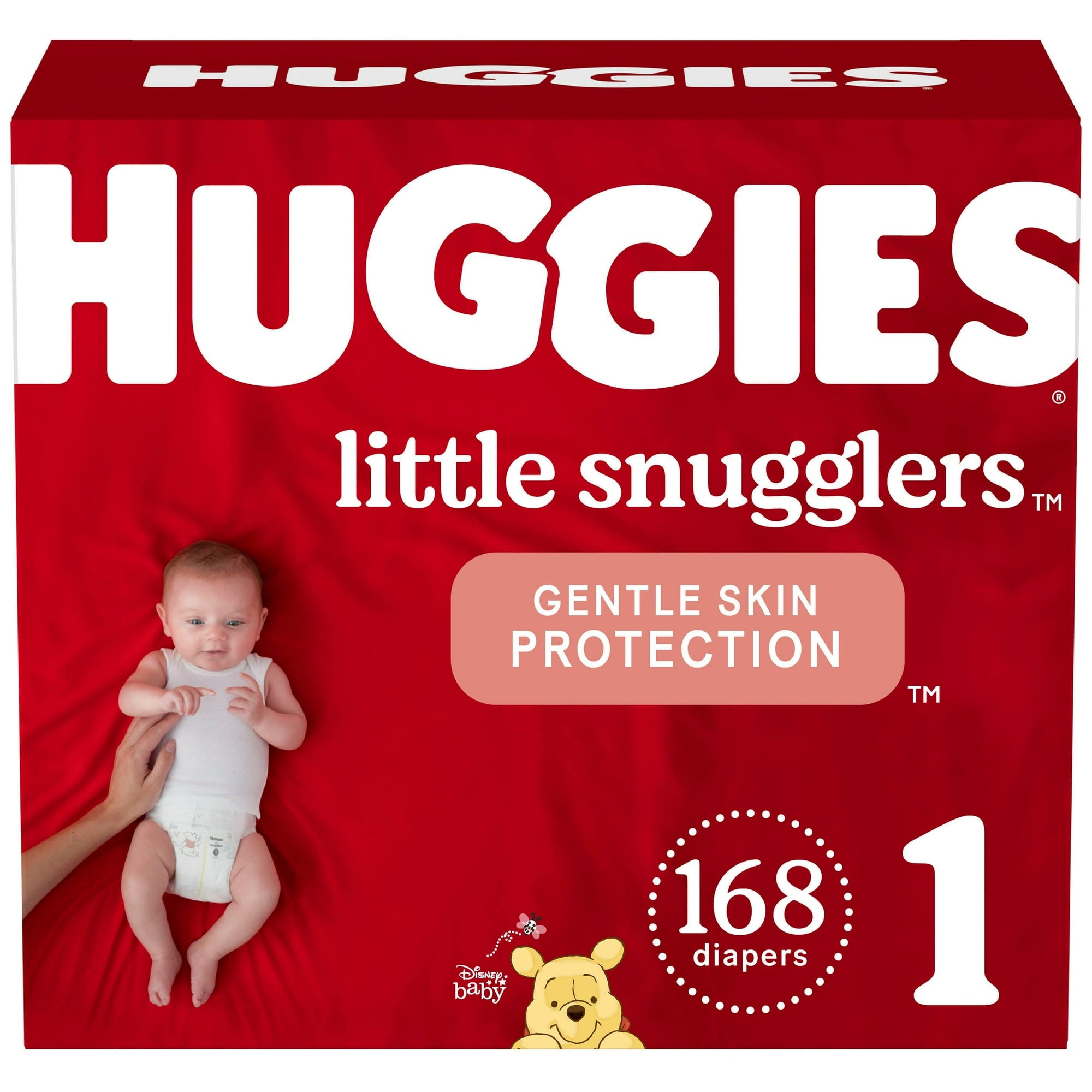 Huggies Little Snugglers Diapers Size 1 168 ct