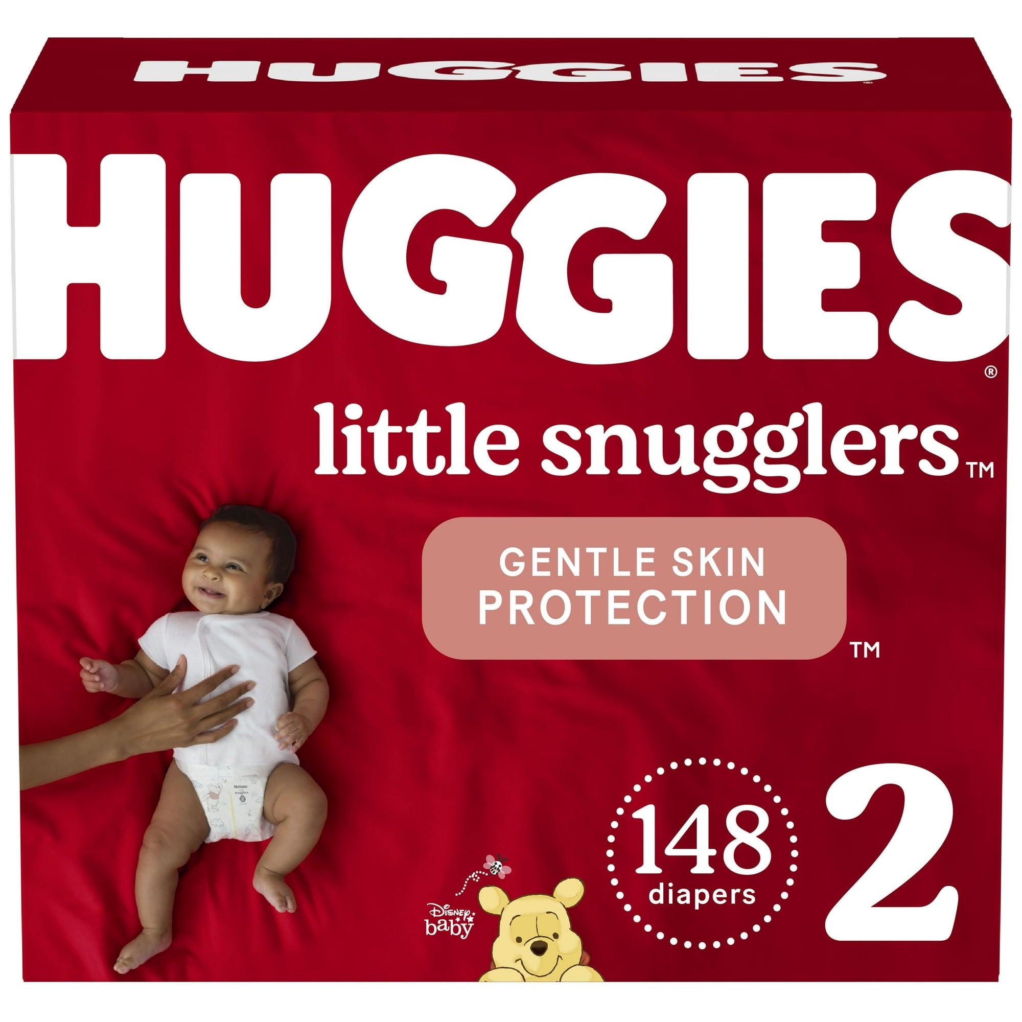 Huggies Little Snugglers Diapers Size 2 148 ct