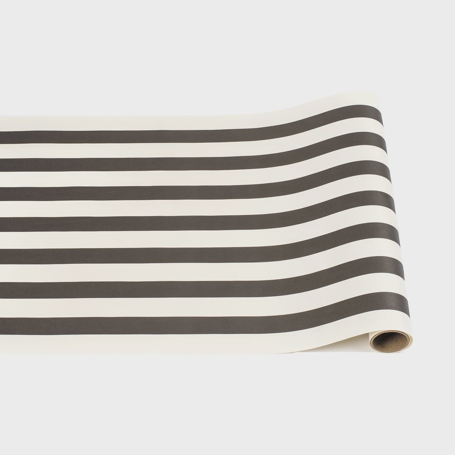 Hester &  Cook Black Classic Stripe Table Runner