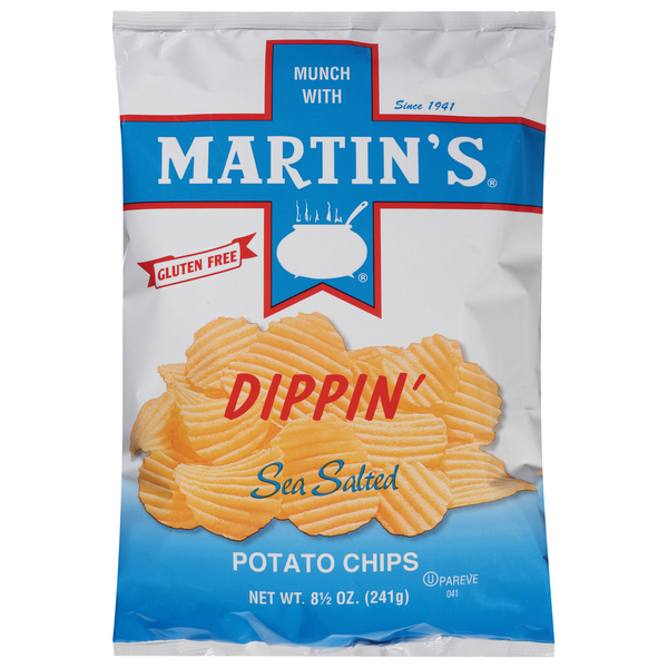 Martin's Gluten Free Sea Salted Potato Chips 8.5 oz