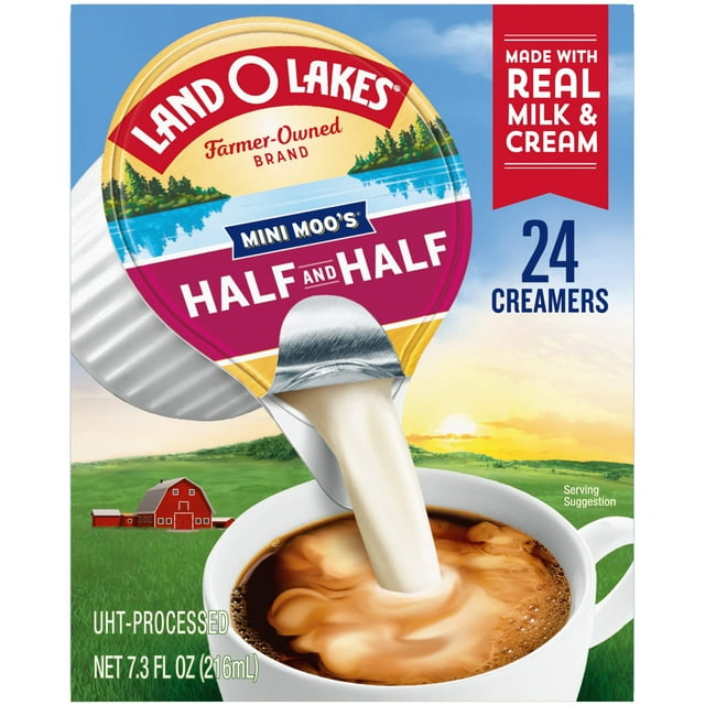 Land O Lakes Mini Moos Half & Half Creamer 24 ct