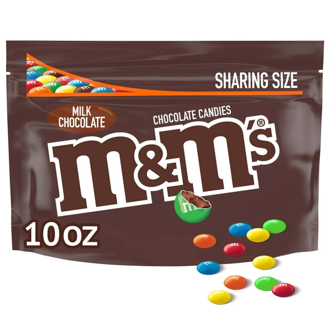 M&M's Milk Chocolate Sharing Size  10 oz