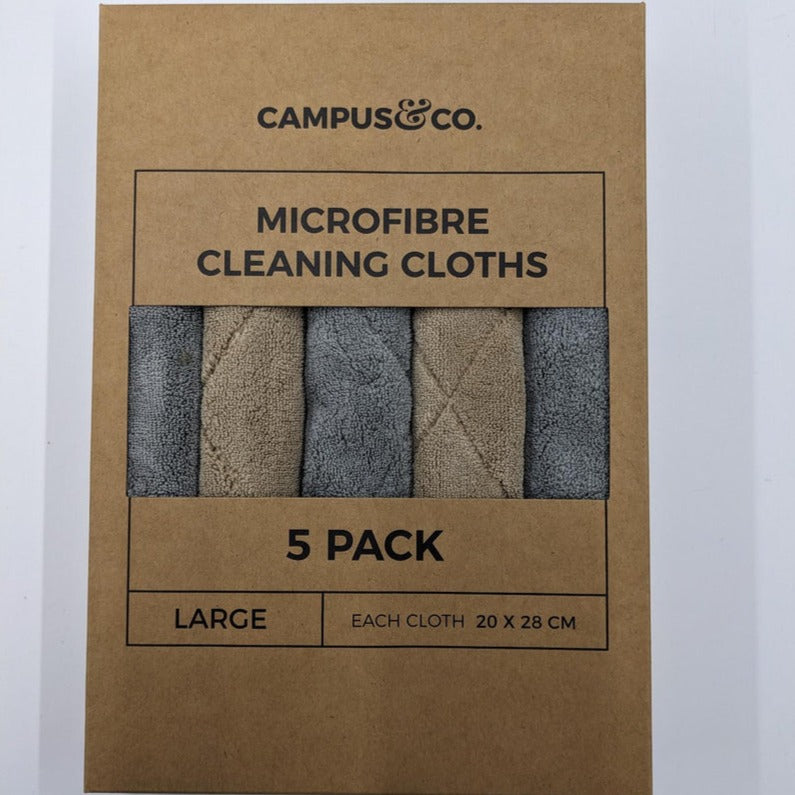 Campus&Co. Microfibre Cleaning Cloths 5 pack