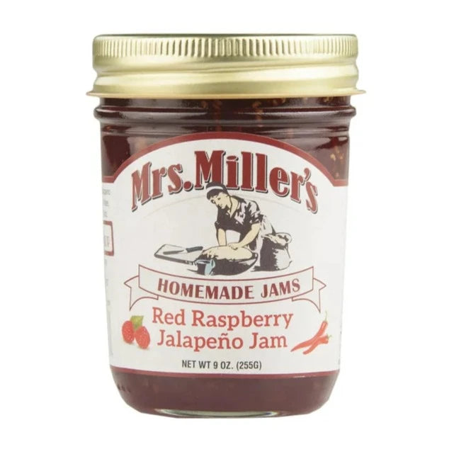 Mrs. Miller's Raspberry Jalapeño Jam 9 oz