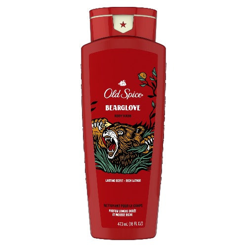 Old Spice Bearglove Shower Fresh Body Wash  16 oz