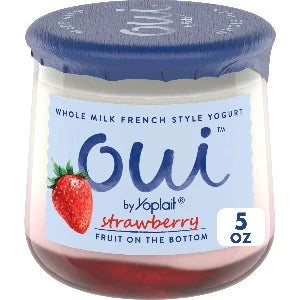 Oui Strawberry French Style Yogurt 5 oz