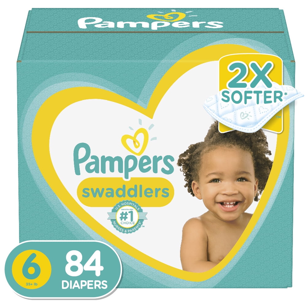 Pampers Swaddlers Diapers Size 6 84 ct