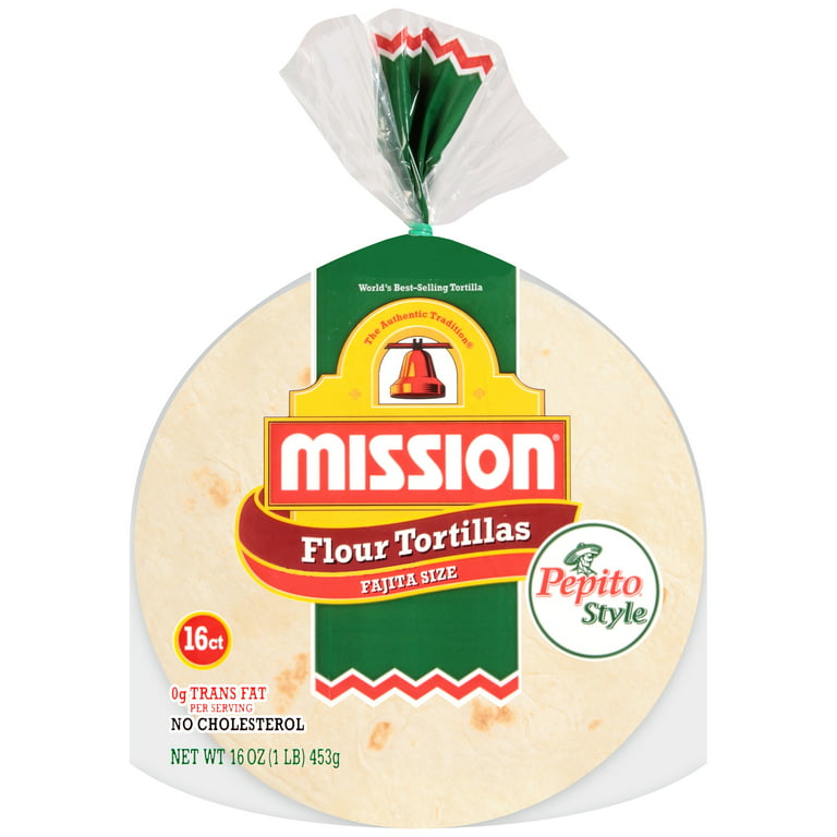 Mission Pepito 6" Flour Tortilla  16 ct