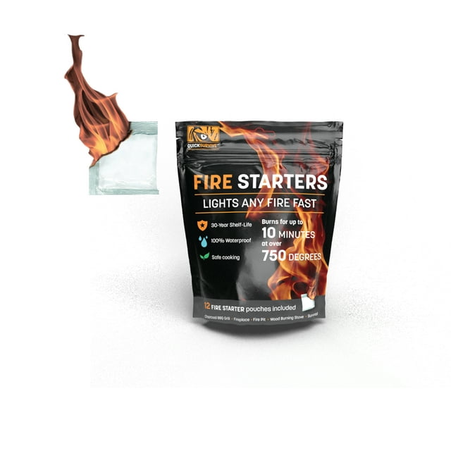 Quick Survive Fire Starters 12 ct