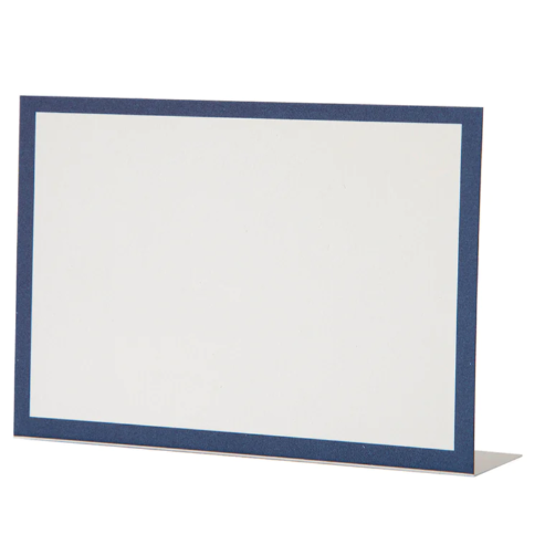 Hester & Cook Navy Frame Place Card 12 ct