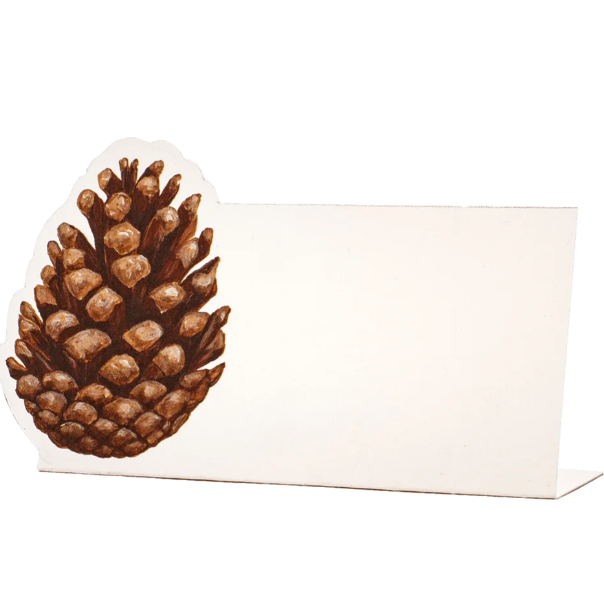 Hester & Cook Pinecone Place Card 12 ct