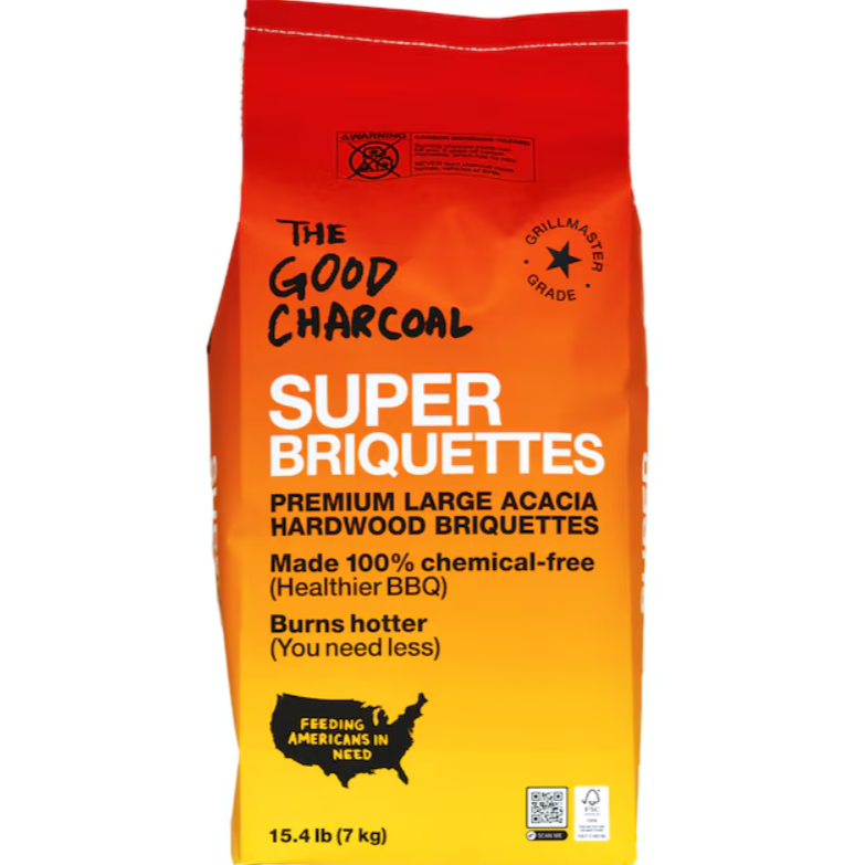 The Good Charcoal Co Premium Charcoal Briquetes  8 lb