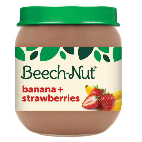 Beech Nut Banana & Strawberries 4 oz