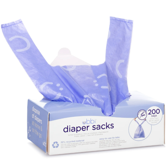 Ubbi Lavender Scented Diaper Sacks 200 ct