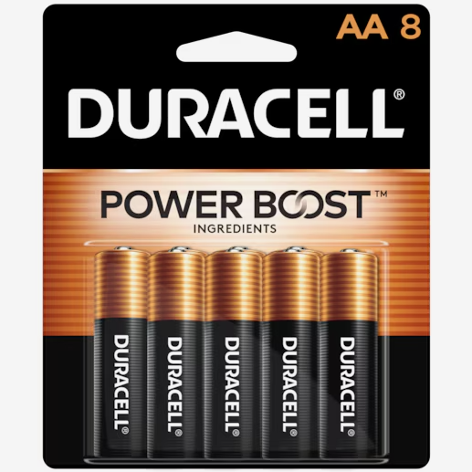 Duracell AA Batteries  8 ct