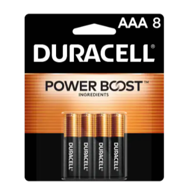 Duracell AAA Batteries  8 ct