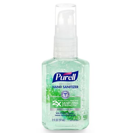 Purell Hand Sanitizer Soothing Gel 2 oz